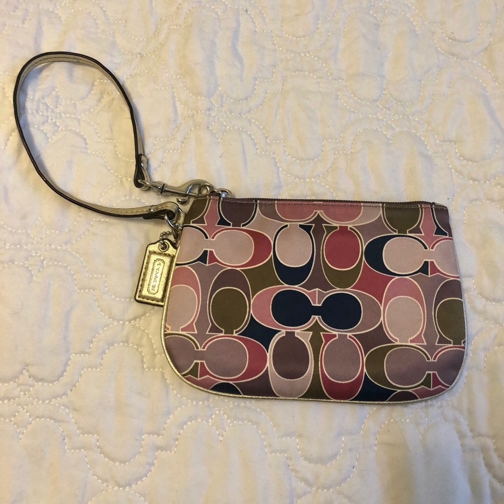 Coach wristlet